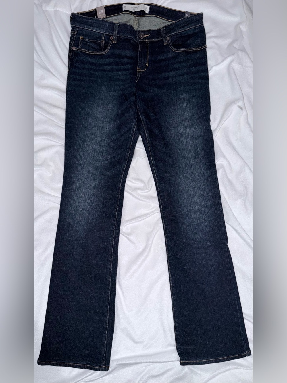 Abercrombie & Fitch Dark Wash Bootcut Jeans